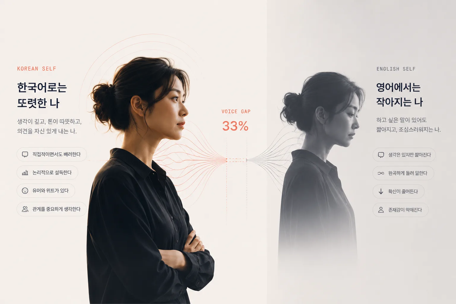 한국어 자아와 영어 자아의 간극